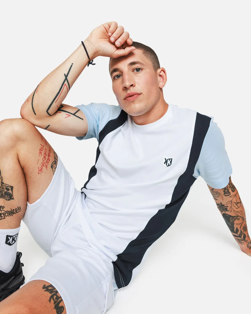 T-shirt FK Canto - Blanc/Bleu – Image 8