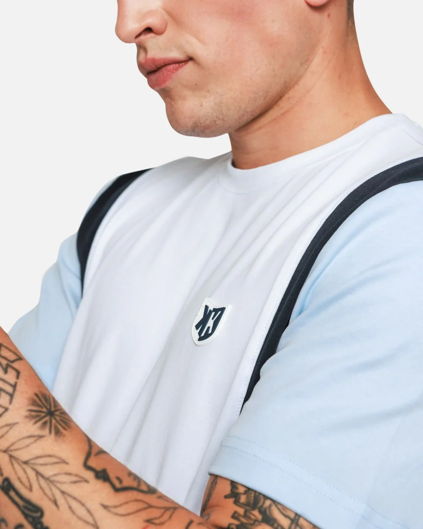 T-shirt FK Canto - Blanc/Bleu – Image 7