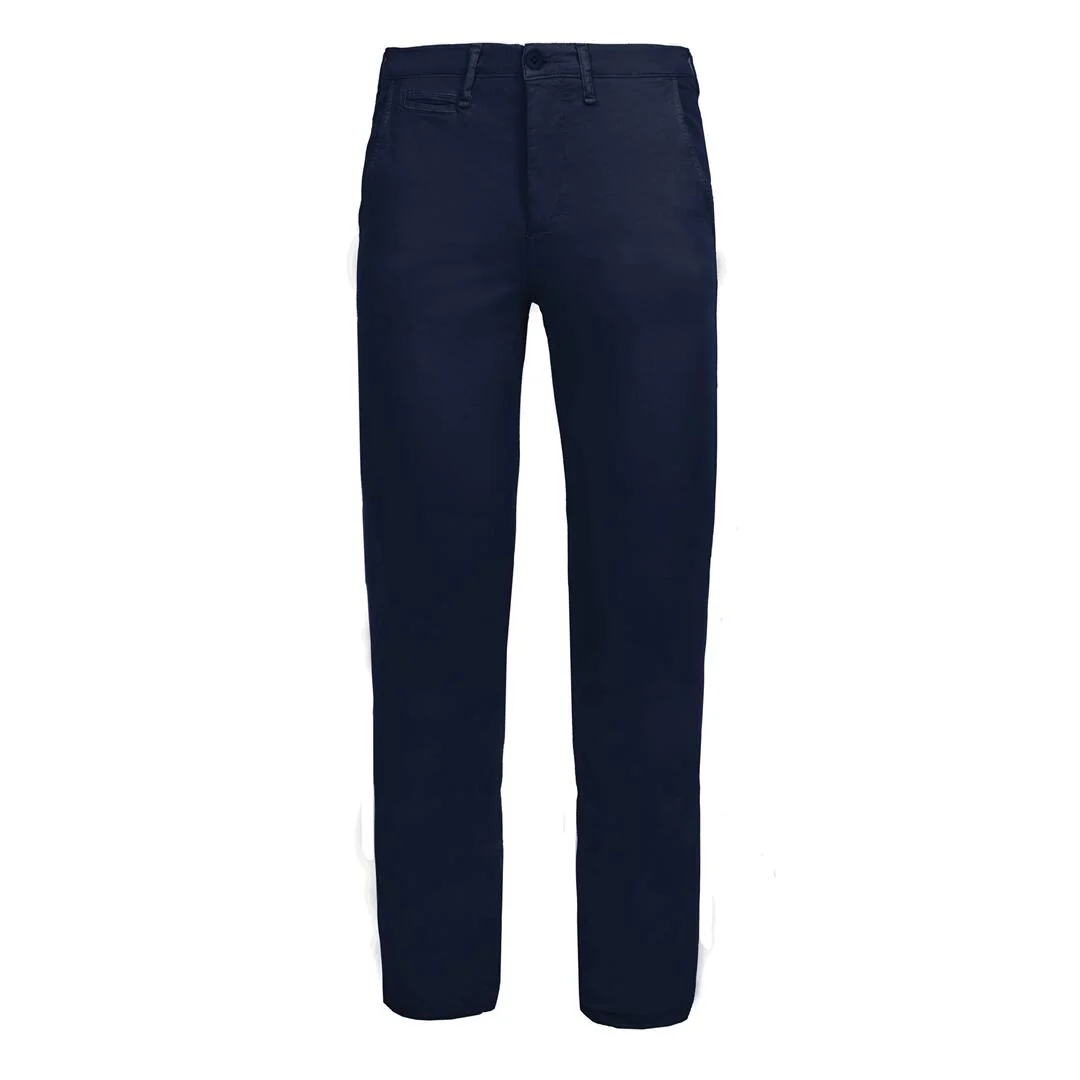 JACOBSON – Pantalon Chino coton stretch Coupe slim – Homme – Bleu marine – Image 8