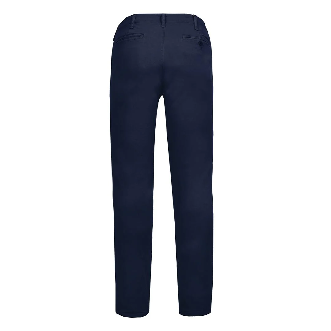 JACOBSON – Pantalon Chino coton stretch Coupe slim – Homme – Bleu marine – Image 9