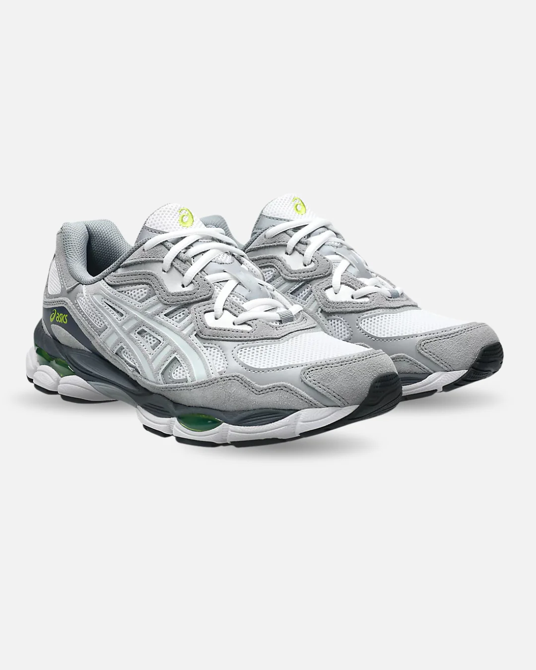 Asics Gel NYC - Gris/Blanc/Vert – Image 3