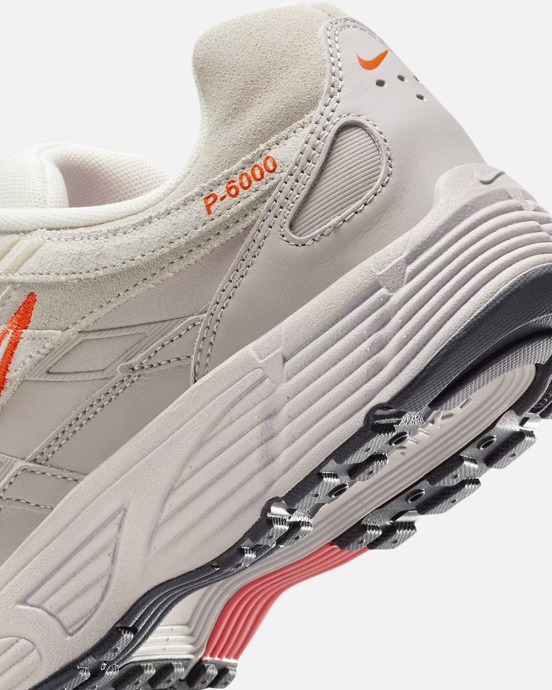 Nike P-6000 PRM - Beige/Rouge – Image 8
