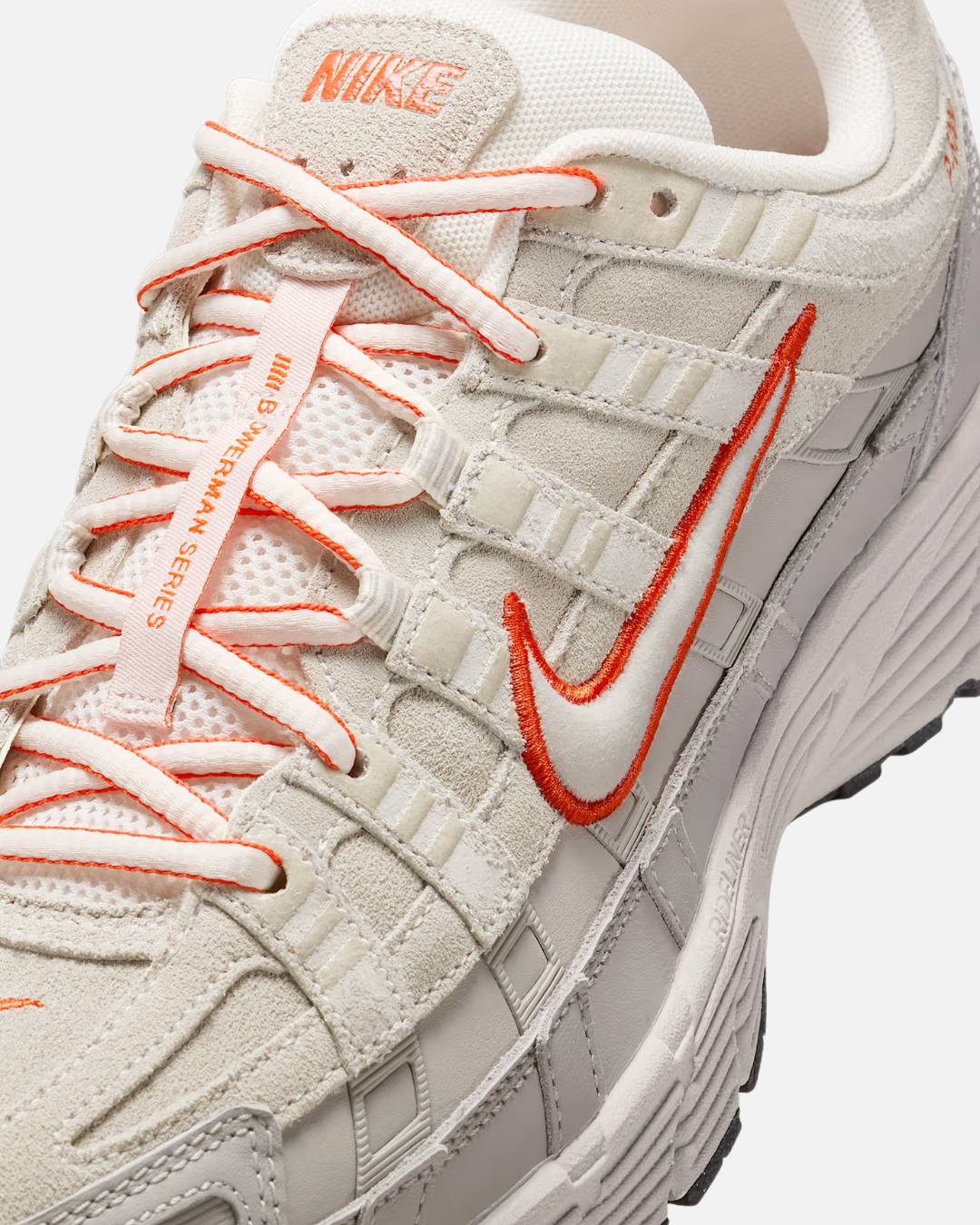 Nike P-6000 PRM - Beige/Rouge – Image 7