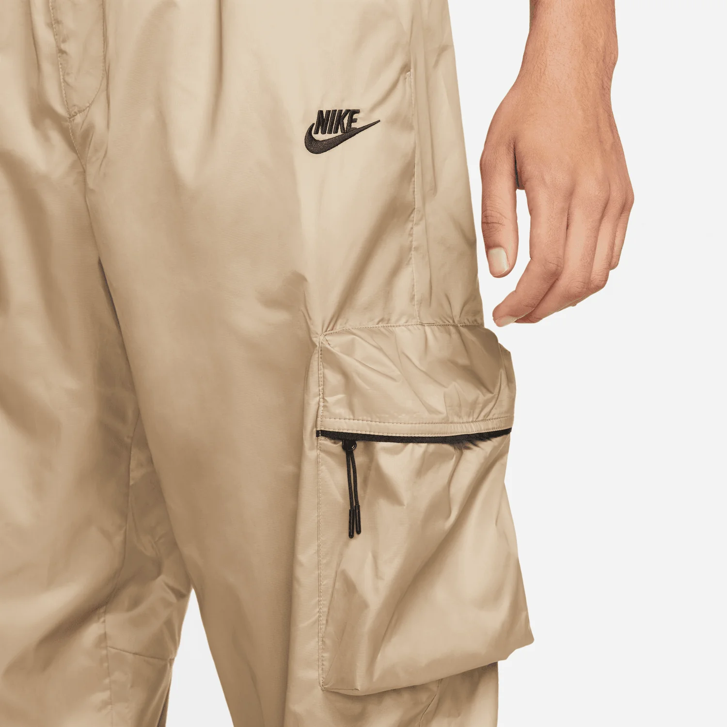 Pantalon Nike Tech - Beige/Noir – Image 6