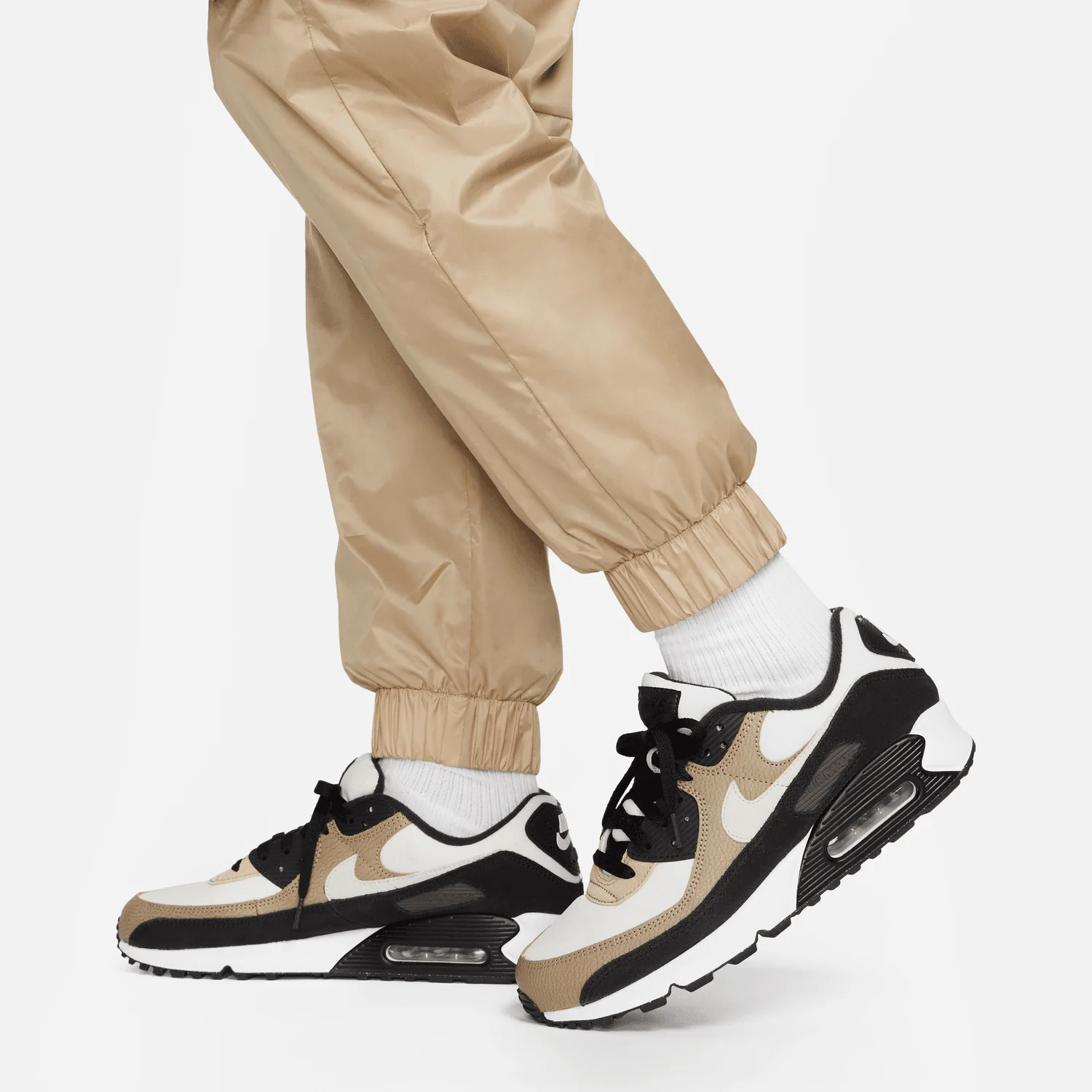 Pantalon Nike Tech - Beige/Noir – Image 7