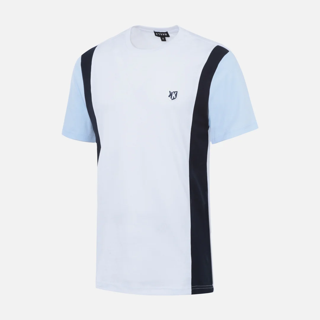 T-shirt FK Canto - Blanc/Bleu – Image 4