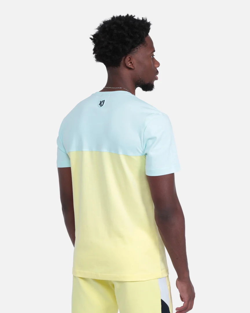 T-shirt FK Sicarios Pastel - Bleu/Blanc/Jaune – Image 2
