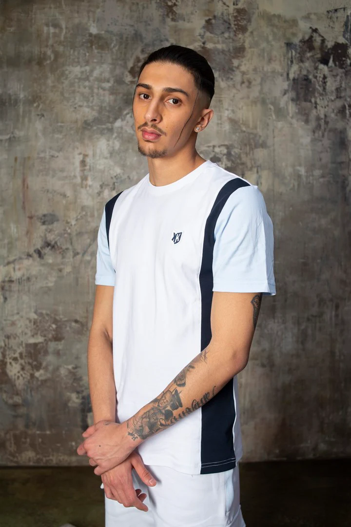 T-shirt FK Canto - Blanc/Bleu – Image 2