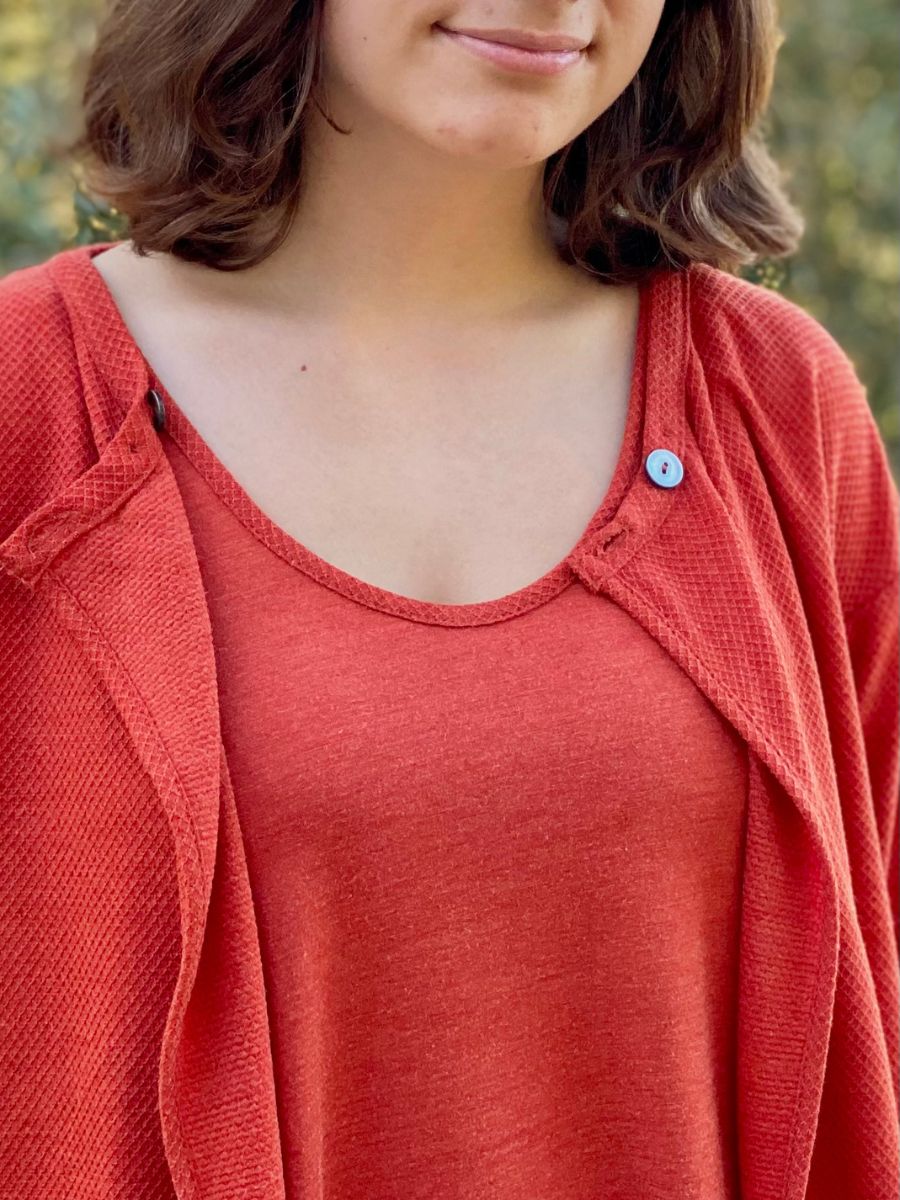 gilet Intemporel femme laine mérinos bio et soie – Image 4